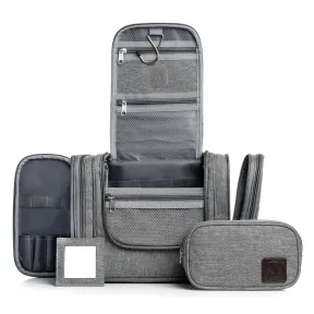 Neceser de Viaje Grande Obics XXL 8L Gris para Hombre y Mujer