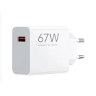 Cargador Blanco Xiaomi 67W HyperCharge con USB-A