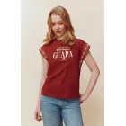 Llegaré guapa, aunque llegue tarde: camiseta divertida