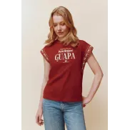 Llegaré guapa, aunque llegue tarde: camiseta divertida