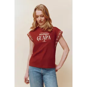 Llegaré guapa, aunque llegue tarde: camiseta divertida