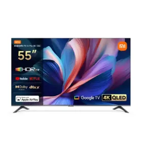 Xiaomi TV A Pro 55'' QLED UHD 4K con Google TV y Dolby Audio