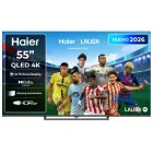 QLED 55" Haier S80G - TV 4K HDR10, Google TV, 120Hz Gaming