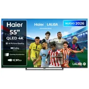 QLED 55" Haier S80G - TV 4K HDR10, Google TV, 120Hz Gaming