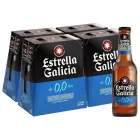 Estrella Galicia 0,0 - Pack de 24 Botellines Sin Alcohol