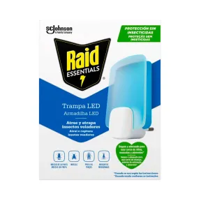 Aparato trampa LED RAID para control de plagas