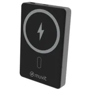 Powerbank Muvit 10000mAh MagSafe 15W USB-C Negro