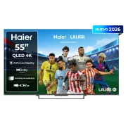 QLED 55" Haier S85 4K UHD, 139 cm, 60Hz