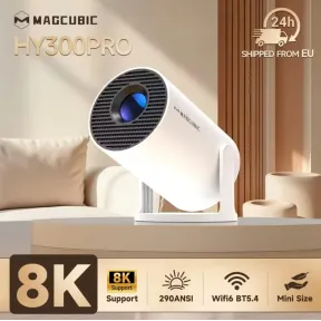 Proyector 8K Magcubic Android 14 HY300 Pro Wifi6 290ANSI