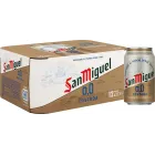 Pack 12 x 33 cl de San Miguel 0,0 Tostada a 3.49€