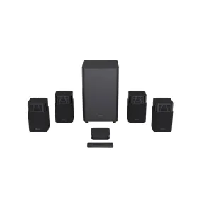 Barra de sonido Hisense HT Saturn, Dolby Atmos, 480 W con Subwoofer