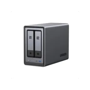 NAS Ugreen DXP2800, 64TB, 8GB, Intel N100, 2 bahías