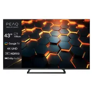 Televisor PEAQ 43" 4K Ultra HD con Google TV