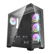 Caja ATX Darkflash DS900 con 7 Ventiladores DM12F aRGB