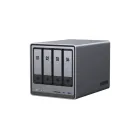 NAS Ugreen DXP4800, 4 Bahías, 12 TB SSD, Gris