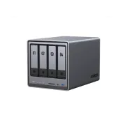 NAS Ugreen DXP4800, 4 Bahías, 12 TB SSD, Gris