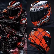 Casco HJC RPHA 12 Maximized Venom Fibra con Pantallas