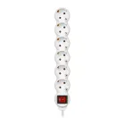Regleta SIMON 6 Tomas 16A con Interruptor y Cable 1,5m