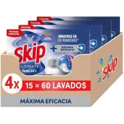 Detergente en Cápsulas Skip 60 Lavados Ultimate
