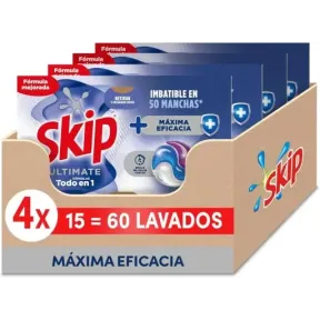 Detergente en Cápsulas Skip 60 Lavados Ultimate