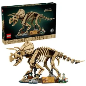 Fósiles de Triceratops LEGO Jurassic World, 1154 Piezas