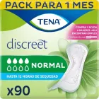 Compresas TENA Discreet Normal - Pack de 90 unidades