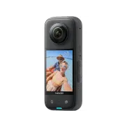 Cámara Insta360 X3 5.7K, 72 MP, WiFi y táctil negra