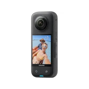 Cámara Insta360 X3 5.7K, 72 MP, WiFi y táctil negra
