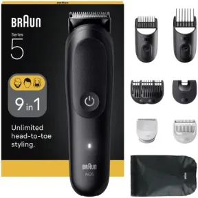 Afeitadora Series 5 Braun con accesorios incluidos