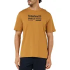 Camiseta Hombre Timberland de Manga Corta en Negro (S a 3XL)