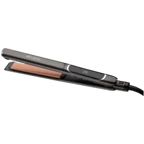 Plancha de pelo Revlon RVST2175E, 235ºC, cerámica, negro