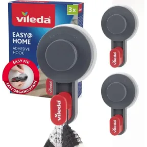 Ganchos adhesivos Vileda - Set de 3 unidades