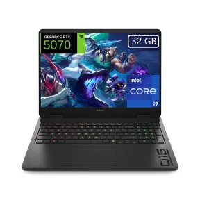HP OMEN 16" Gaming: i9-14900HX, 32GB, RTX 5070, Negro