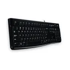 Teclado con Cable Logitech K120, Negro, QWERTZ Alemán