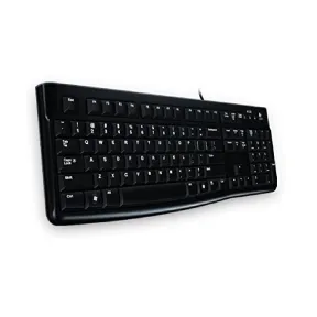 Teclado con Cable Logitech K120, Negro, QWERTZ Alemán