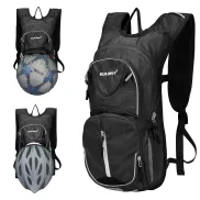 Mochila de Ciclismo 12L, Impermeable y Reflectante