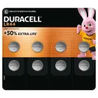 Pilas LR44 Duracell alcalinas 1,5 V (8 unidades) reacondicionadas