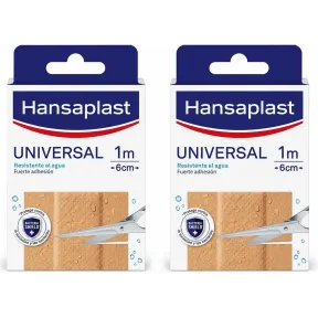 Hansaplast Tiras Universales de Cortar Impermeables 10 x 6 cm