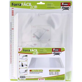 Pack de 5 Forras Fáciles Eco 295 x 520 mm con Solapa Ajustable