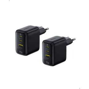 Cargador Compacto Baseus 70W GaN6 USB-C - 2 x 22,95€