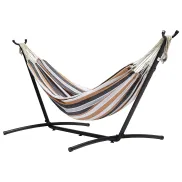 Hamaca Amazon Basics con soporte de tela