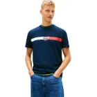 Camiseta Tommy Jeans TJM Stripe para Hombre SS Dm0dm22539