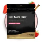 Diet Meal 360 de Protein Works - Fresas con Nata, 2kg.