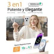Batería Externa Magnética 10000mAh para iPhone MagSafe