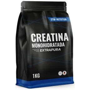 Creatina Monohidratada Vegana 1kg - Alta Pureza Sin Sabor