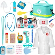 Maletín de Médico Juguete para Niños y Niñas a Partir de 3 Años