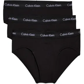 Pack de 3 Hip Briefs de Algodón Elástico para Hombre - Calvin Klein