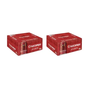 Cruzcampo Lager Pack Lata 12 x 33cl - Añadir 2 unidades.