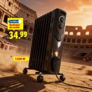 Radiador de aceite 1500 W para calefacción eficiente