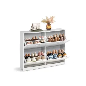 Zapatero VASAGLE con 4 Estantes - 24x105,5x82,7 cm